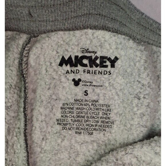 Disney Mickey and Friends Jogger Sweatpants Women’s Small Gray - Picture 6 of 8